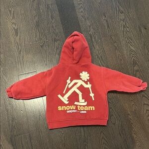 Zara red hoodie 4T